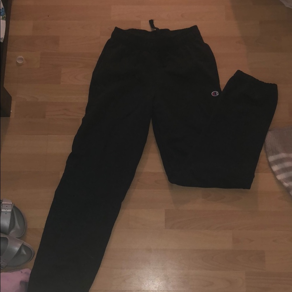 champion navy blue dark sweatpants